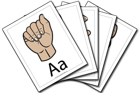 Sign Language Collection sign language printable